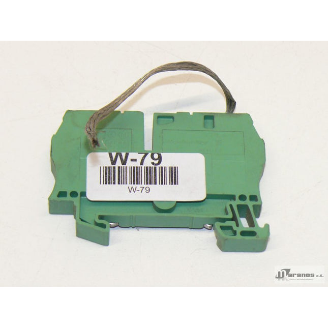 Weidmüller ZPE 6 / Schutzleiterklemme  Schutzleiter-Reihenklemme 1608670000 - Maranos.de