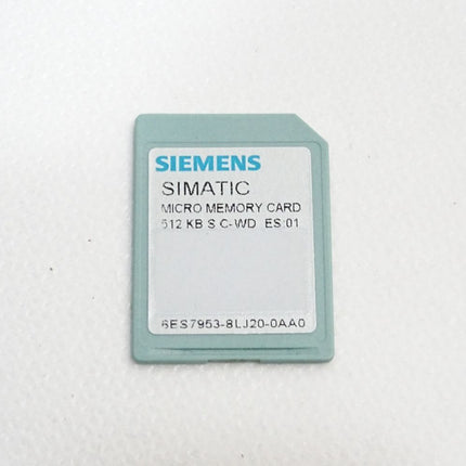 Siemens Micro Memory Card 512KB 6ES7953-8LJ20-0AA0 6ES7 953-8LJ20-0AA0 - Maranos.de