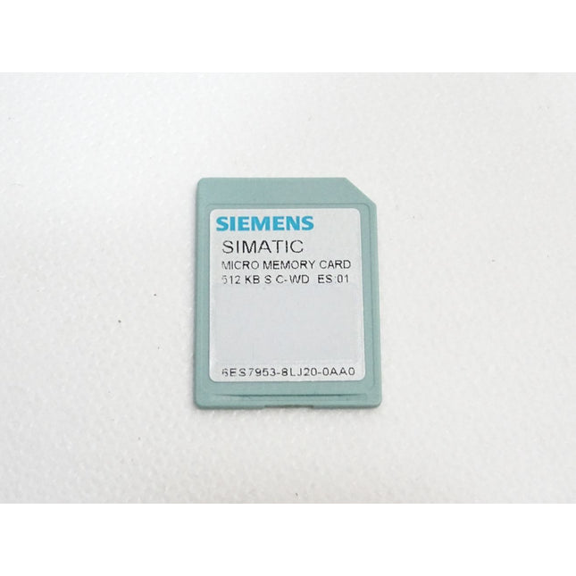 Siemens Micro Memory Card 512KB 6ES7953-8LJ20-0AA0 6ES7 953-8LJ20-0AA0 - Maranos.de