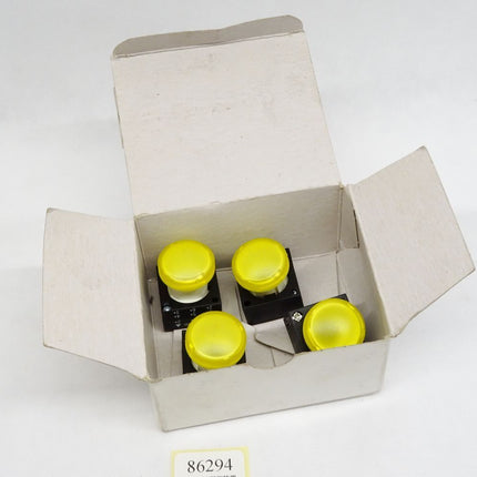 Siemens Leuchtmelder 3SB3001-6AA30 / Inhalt : 4 Stück / Neu OVP - Maranos.de