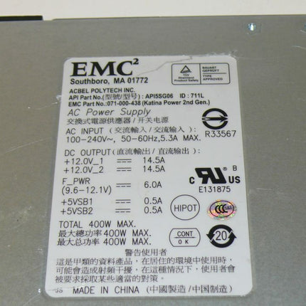 EMC Southboro MA01772 Power Supply - Maranos.de