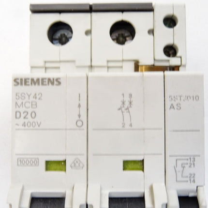 Siemens 5SY4220-8 5SY42 MCB D20 Leitungsschutzschalter - Maranos.de