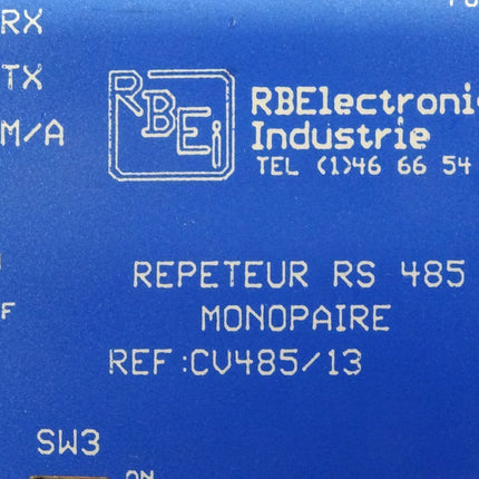 RBEi RBElectronique Industrie Repeteur RS485 Monopaire / CV485/13 - Maranos.de