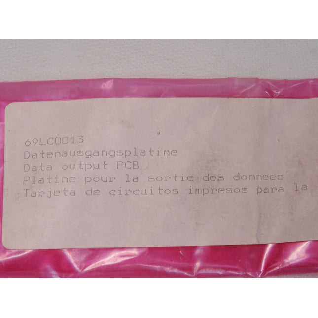 Datenausgabeplatine 69LC0013 34485-150-10 34485-150-00 SAT 6810-2ha - Maranos.de