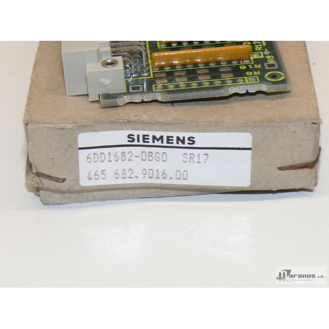 NEU-OVP Siemens 6DD1682-0BG0 Simadyn 465 682.9016.00 Module 6DD1 682-0BG0 SR17 - Maranos.de