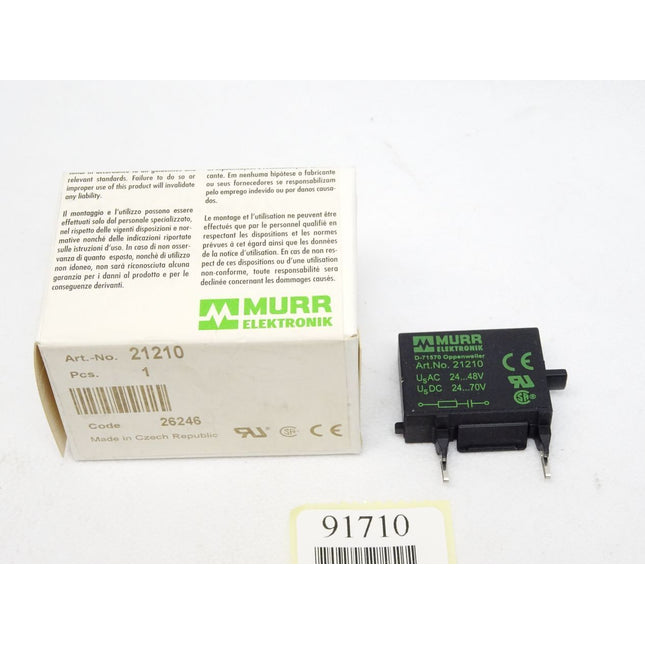 Murr Elektronik 21210 Schaltgerätentstörmodul / Neu OVP - Maranos.de
