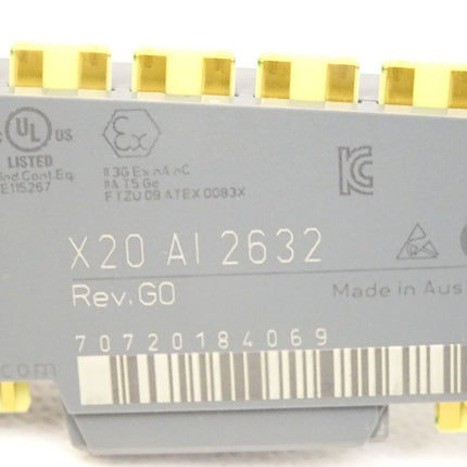 B&R X20AI2632 Rev.G0 2 analoge Eingänge - Maranos.de