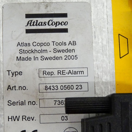 Atlas Copco Rep. RE-Alarm 8433056023 HW Rev.03 - Maranos.de