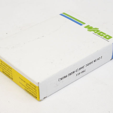 Wago 750-411 2-Kanal-Digitaleingang / Neu OVP versiegelt - Maranos.de