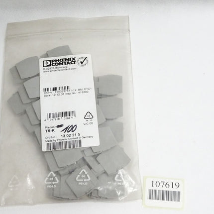 Phoenix Contact Trennplatte TS-K 1302215 / Inhalt:100 Stück/ Neu OVP - Maranos.de
