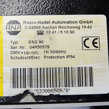Rhein-Nadel Automation ESG90 Steuergerät - Maranos.de