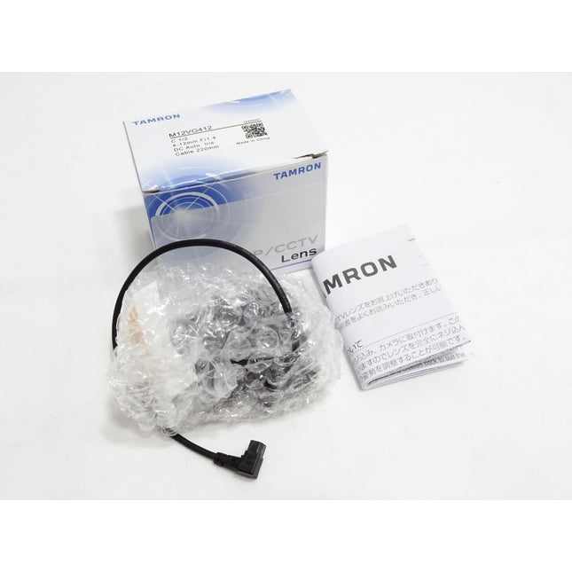 Tamron M12VG412 1/2" MP Objektiv, 4.0-12.0mm / Neu OVP - Maranos.de