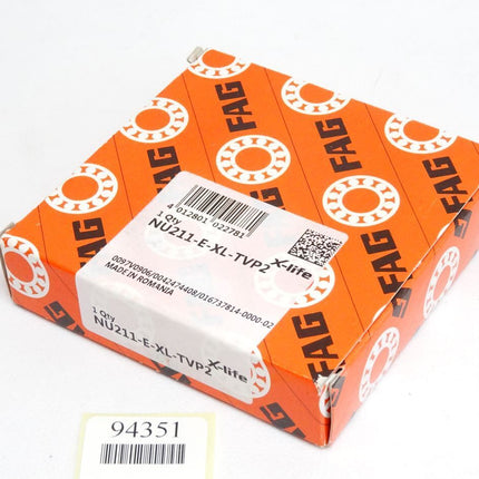 FAG Zylinderrollenlager NU211-E-XL-TVP2 / Neu OVP - Maranos.de