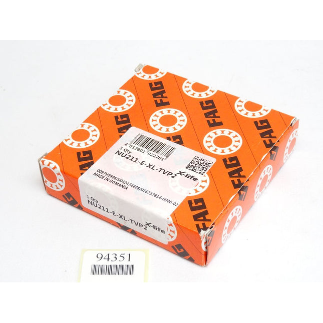 FAG Zylinderrollenlager NU211-E-XL-TVP2 / Neu OVP - Maranos.de