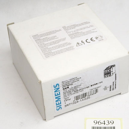 Siemens Schütz 3RT1024-1AG20 / Neu OVP - Maranos.de