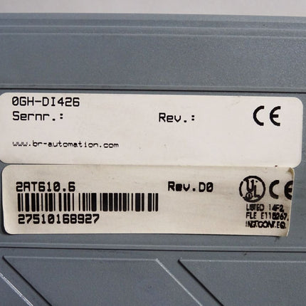 B&R 2AT610.6 Rev.D0 2010 Analoges Eingangsmodul - Maranos.de