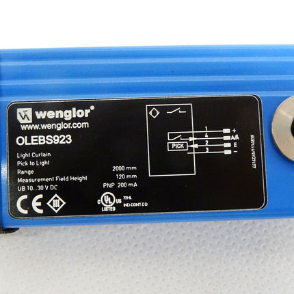 Wenglor OLEBS923 Lichtgitter Pick-to-Light - Maranos.de