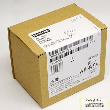 Siemens Logo! 6ED1052-2CC08-0BA0 6ED1 052-2CC08-0BA0 Neu OVP versiegelt - Maranos.de