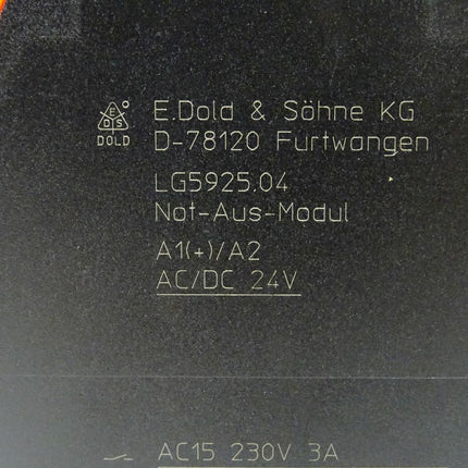 E. Dold & Söhne KG LG5925.04 Not-Aus Modul - Maranos.de