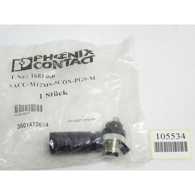 Phoenix Contact Steckverbinder 1681460 SACC-M12MS-5CON-PG 9-M / Neu OVP - Maranos.de