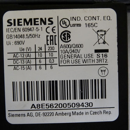 Siemens Sirius 3RT2025-1BB44-3MA0 - Maranos.de
