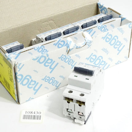 Hager Leitungsschutzschalter NC202 C2 463202 / Inhalt : 1 Stück / Neu - Maranos.de