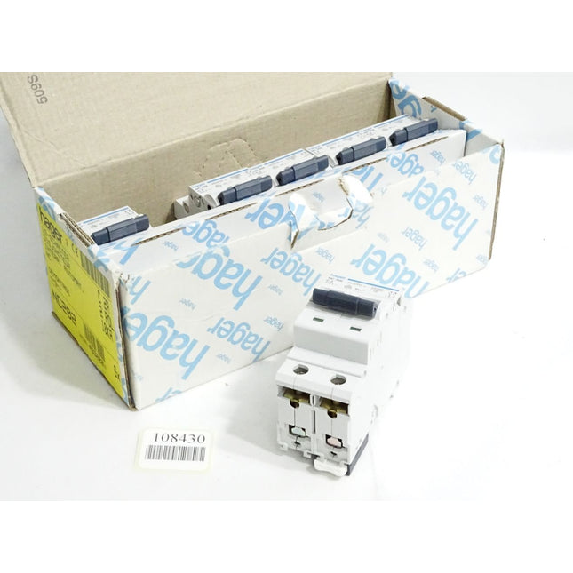 Hager Leitungsschutzschalter NC202 C2 463202 / Inhalt : 1 Stück / Neu - Maranos.de