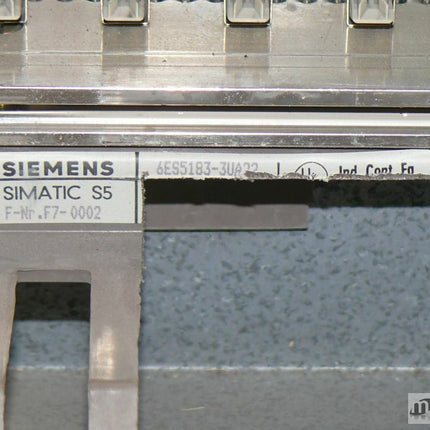 Siemens Simatic S5 Rack 6ES5183-3UA22 / 6ES5 183-3UA22 - Maranos.de