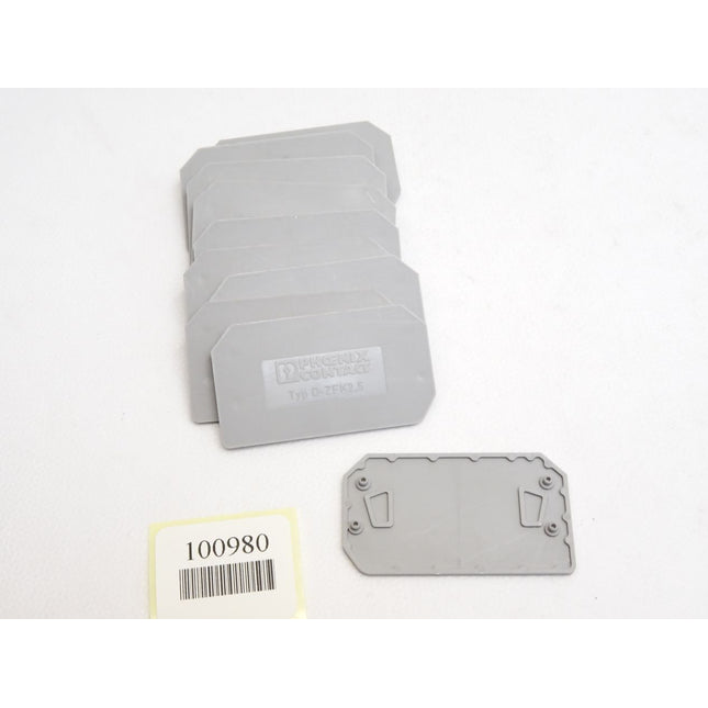 Phoenix Contact End Platte D-ZFK2,5 Inhalt : 10 Stück / Neu - Maranos.de