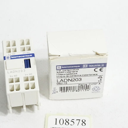 Telemecanique Hilfskontaktblock LADN203 082115 / Neu OVP - Maranos.de