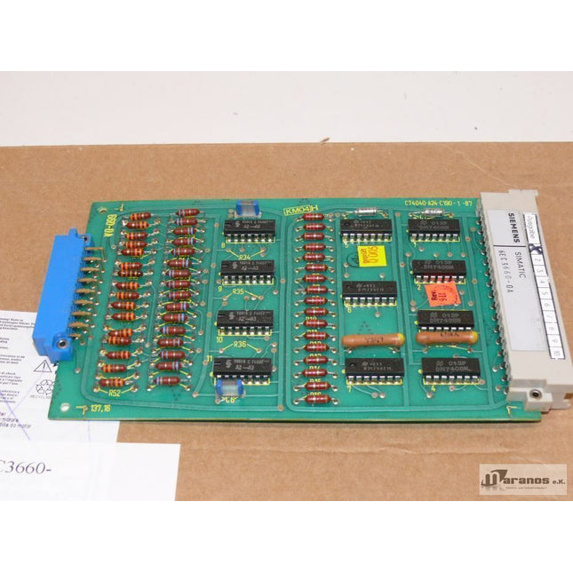 Siemens 6EC3660-0A Flachbaugruppe 6EC3 660-0A E: 01 - Maranos.de