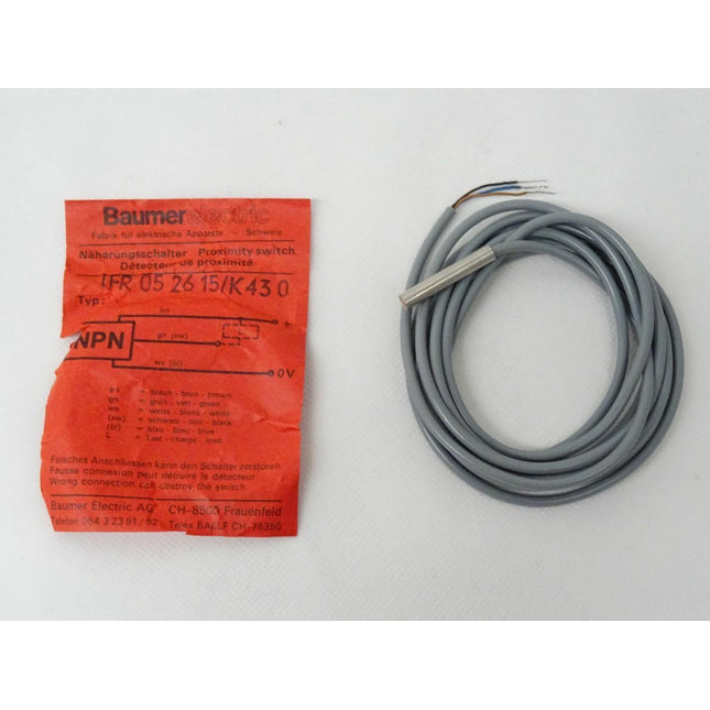 Baumer electric IFR052615/K430 Näherungsschalter NEU - Maranos.de
