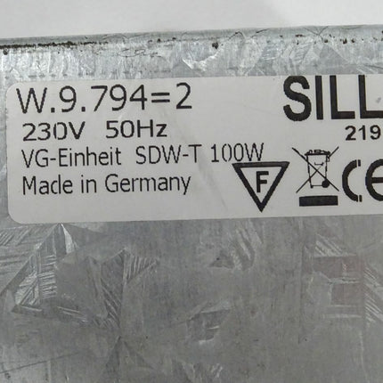 Sill W.9.794=2 VG-Einheit 230V 50Hz SDW-T 100W neu - Maranos.de