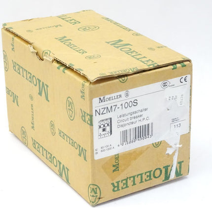 Moeller NZM7-100S Leistungsschalter / Neu OVP - Maranos.de