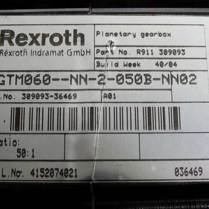 Rexroth GTM060--NN-2-050B-NN02 R911309093 i50:1 - Maranos.de