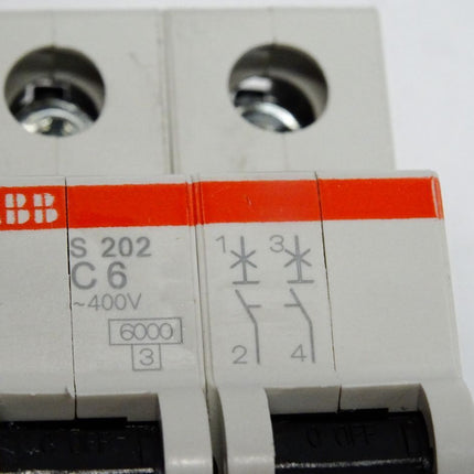 ABB Sicherungsautomat 2CDS252001R0064 S202 C6 400V / Neu - Maranos.de