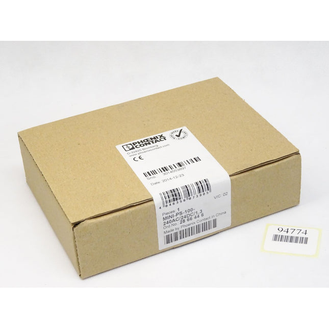 Phoenix Contact Stromversorgung MINI-PS-100-240AC/24DC/1.3 2866446 / Neu OVP versiegelt - Maranos.de