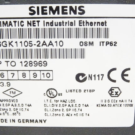 Siemens Simatic Net Ethernet 6GK1105-2AA10 - Maranos.de