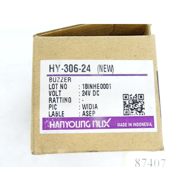 Hanyoung Nux Buzzer HY-306-24 / 24VDC / Neu OVP - Maranos.de