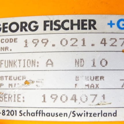 Georg Fischer GF 199.021.427 Membranventil - Maranos.de