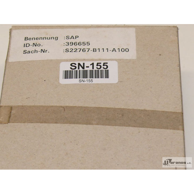 Neu-OVP: Siemens SAP S22767-B111-A100 / S 22767-B111-A100 - Maranos.de