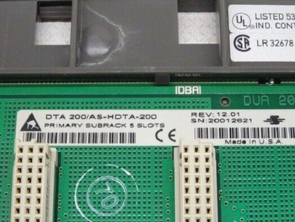 AEG DTA 200/AS-HDTA-200 Primary Subrack 5 Slots Rev.12.01 - Maranos.de