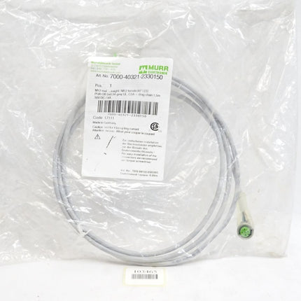 Murr Elektronik Kabel 7000-40321-2330150 / Neu OVP - Maranos.de