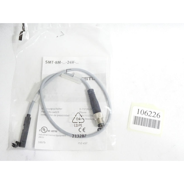 Festo 543866 Näherungsschalter SMT-8M-PS-24V-K-0,3-M8D / Neu OVP - Maranos.de