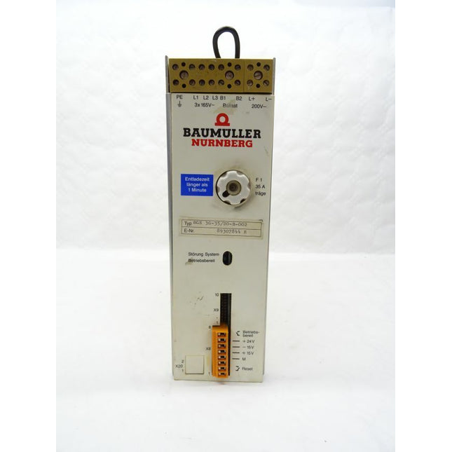 Baumüller BGS 3G-35/20-B-002 Servoregler Regelung - Maranos.de