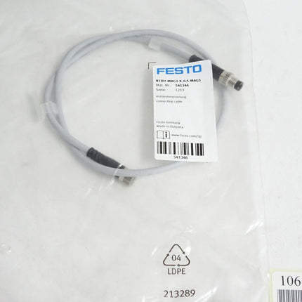 Festo 541346 NEBU-M8G3-K-0.5-M8G3 Verbindungsleitung / Neu OVP - Maranos.de