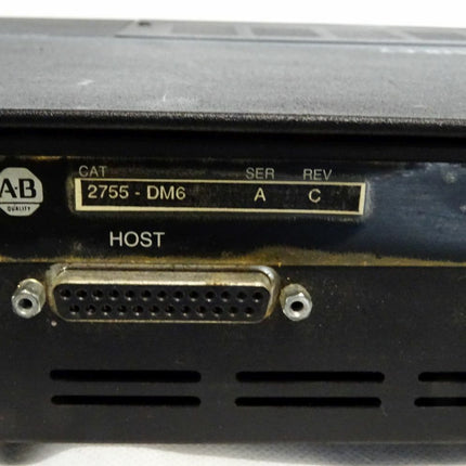 Allen-Bradley Bar code decoder 2755-DM6 SER A REV C - Maranos.de