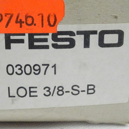 Festo 030971 LOE 3/8-S-B / 30971 / 100993 NEU/OVP - Maranos.de