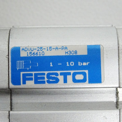 Festo 156610 ADVU-25-15-A-P-A Kompaktzylinder / Neu OVP - Maranos.de
