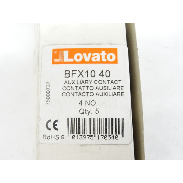 Lovato BFX10 40 / Inhalt : 5 Stück / Neu OVP - Maranos.de